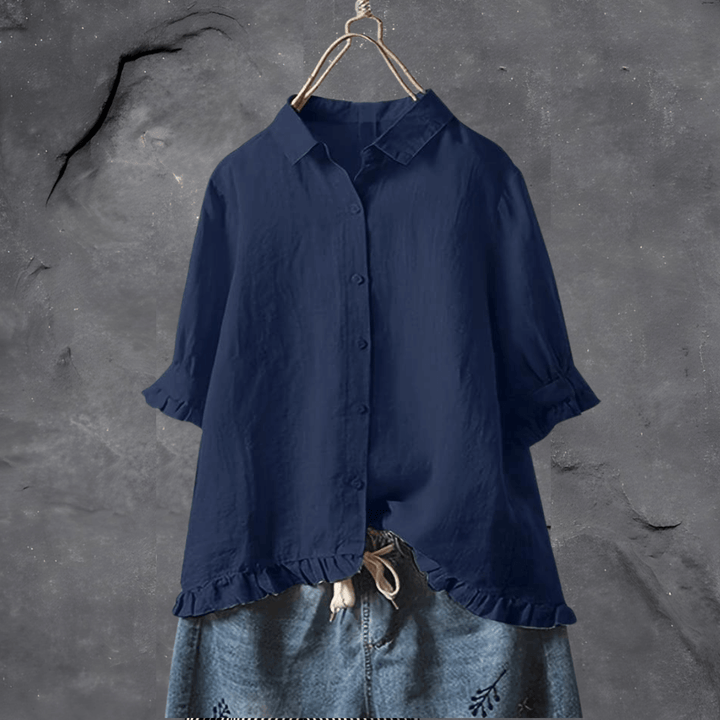 Valeria |  Elegant Button Shirt