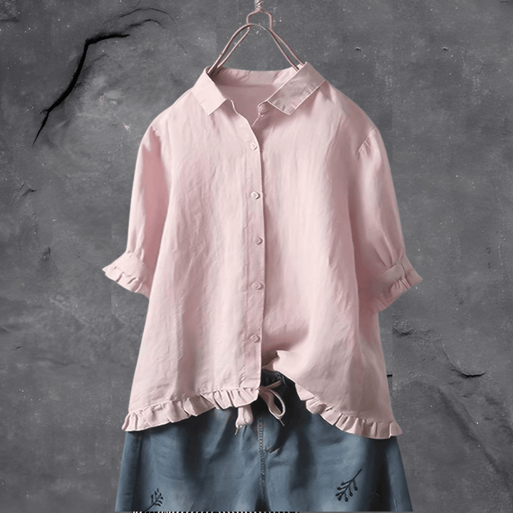 Valeria |  Elegant Button Shirt