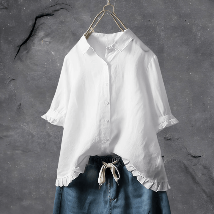 Valeria |  Elegant Button Shirt