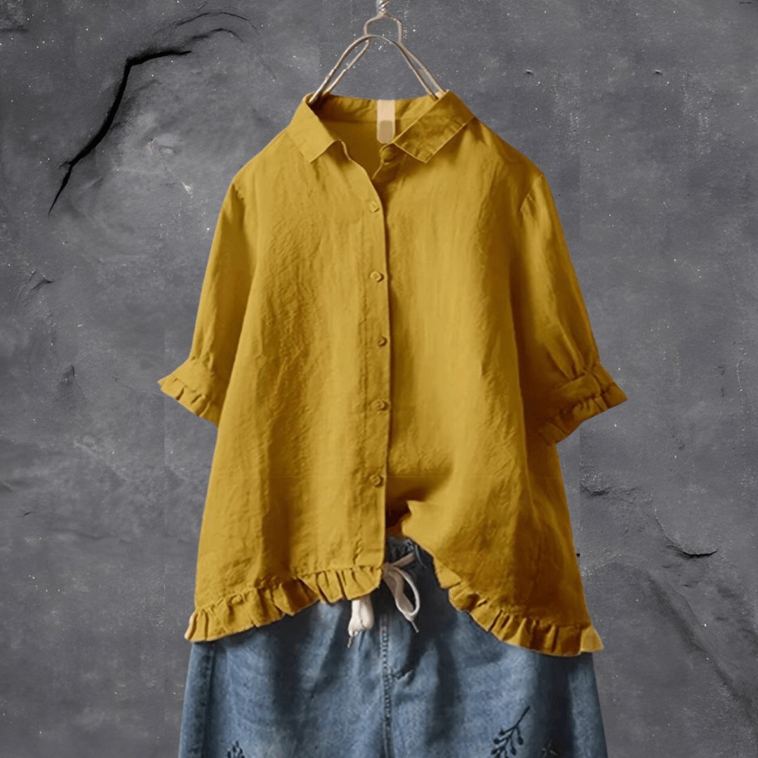 Valeria |  Elegant Button Shirt