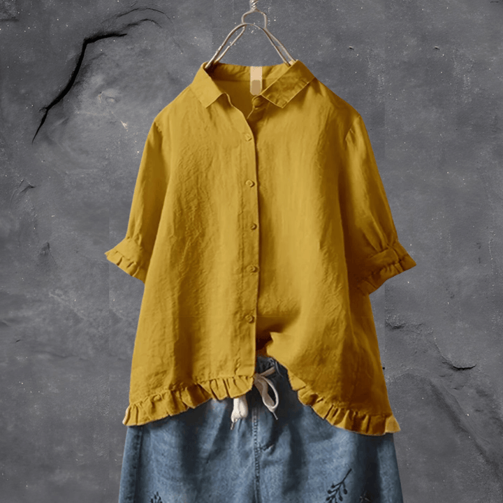 Valeria |  Elegant Button Shirt