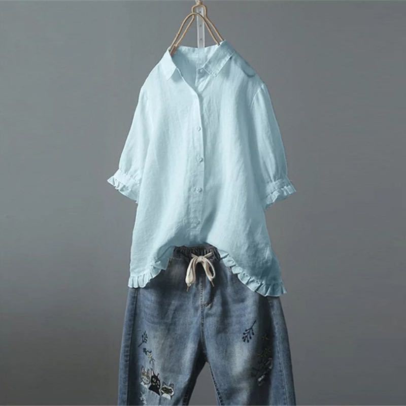 Valeria |  Elegant Button Shirt
