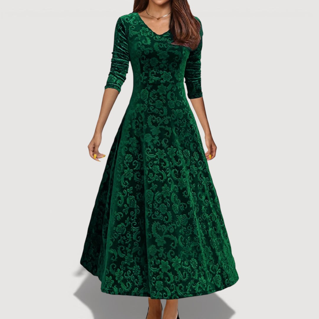 Jillian | Elegant Floral Dress