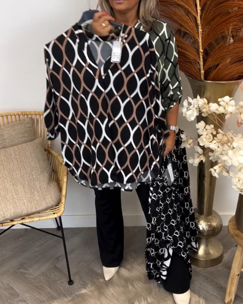 Janny | Casual Blouse with Long Sleeves