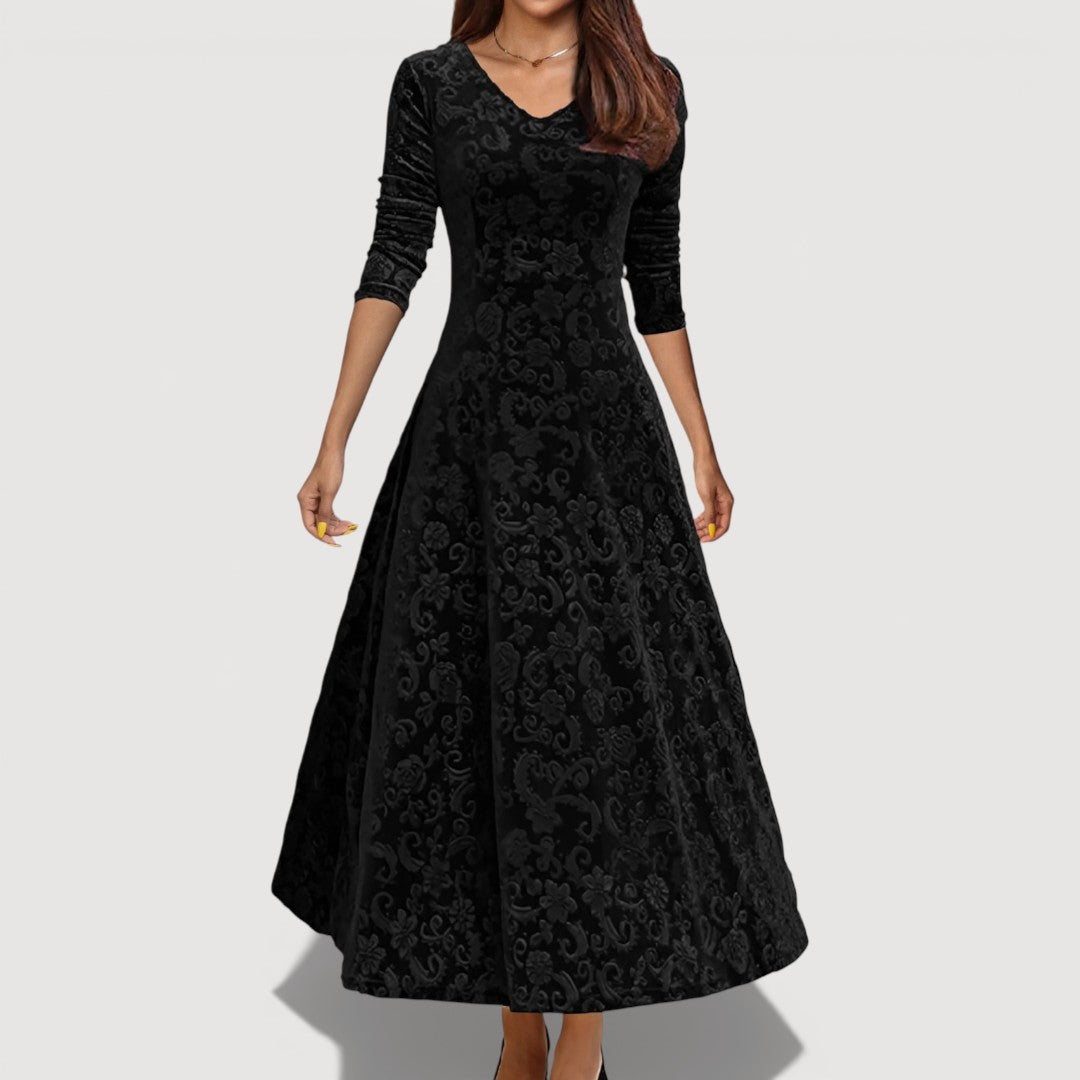Jillian | Elegant Floral Dress