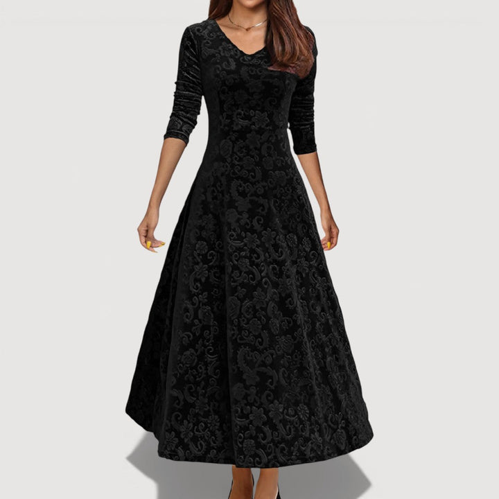 Jillian | Elegant Floral Dress