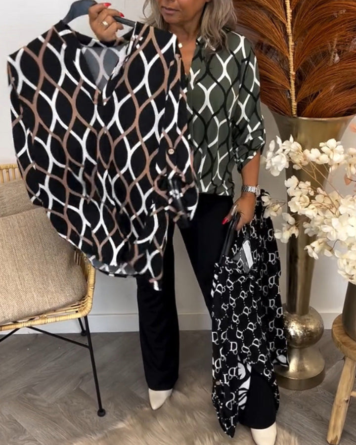Janny | Casual Blouse with Long Sleeves