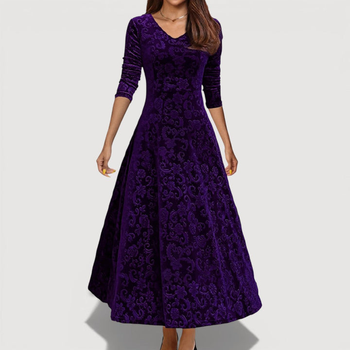 Jillian | Elegant Floral Dress