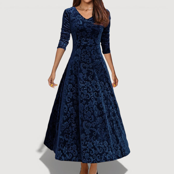 Jillian | Elegant Floral Dress