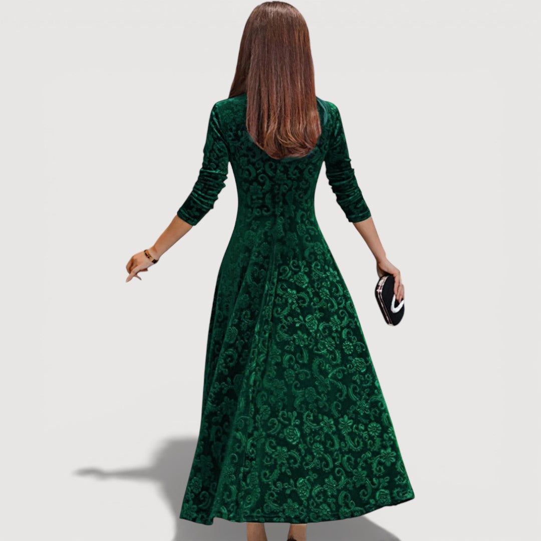 Jillian | Elegant Floral Dress