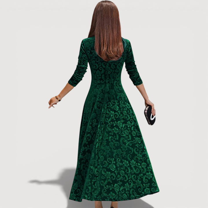 Jillian | Elegant Floral Dress