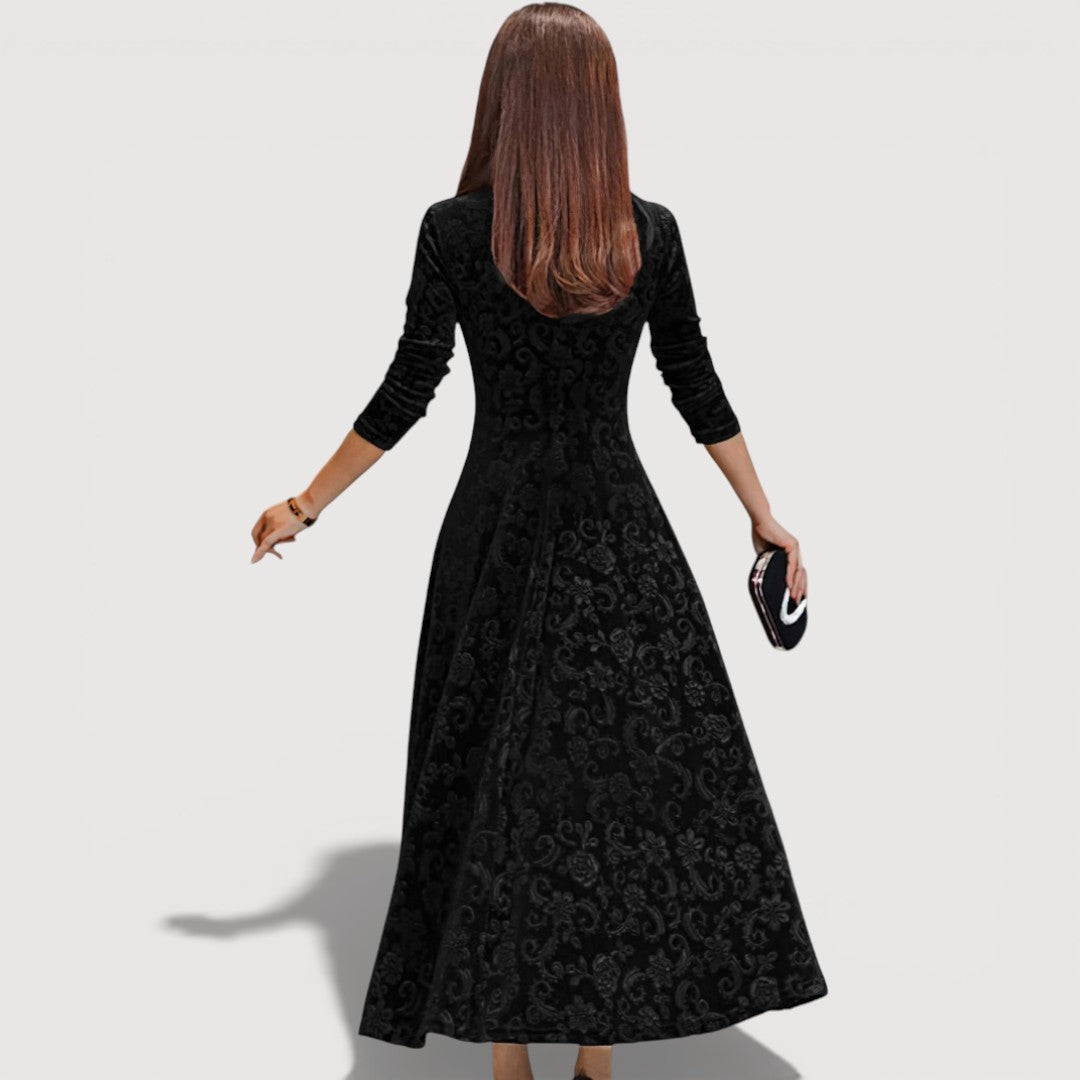 Jillian | Elegant Floral Dress
