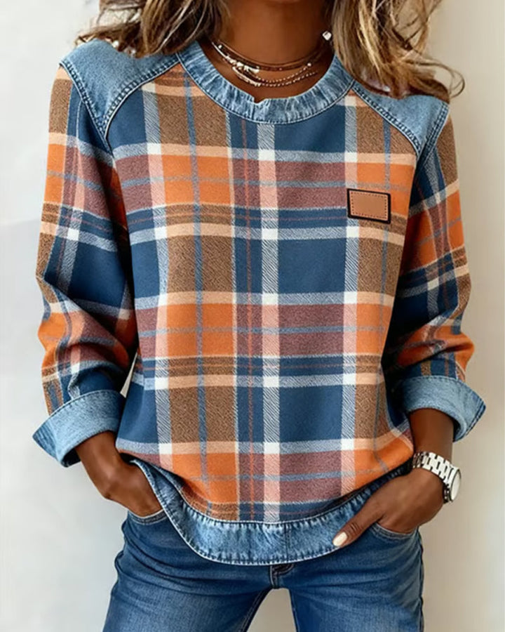 Nadine | Casual Denim Sweater
