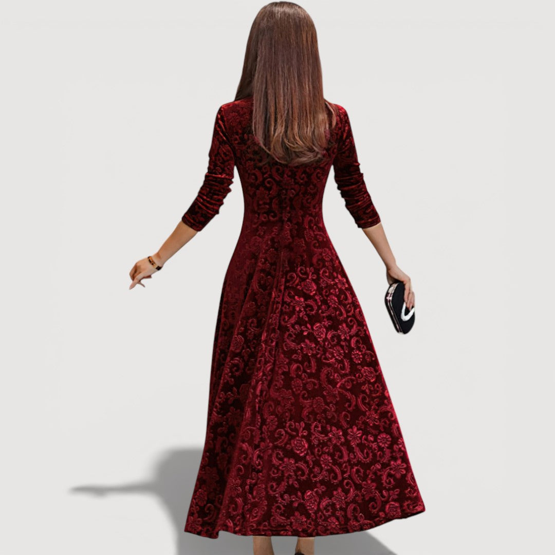 Jillian | Elegant Floral Dress