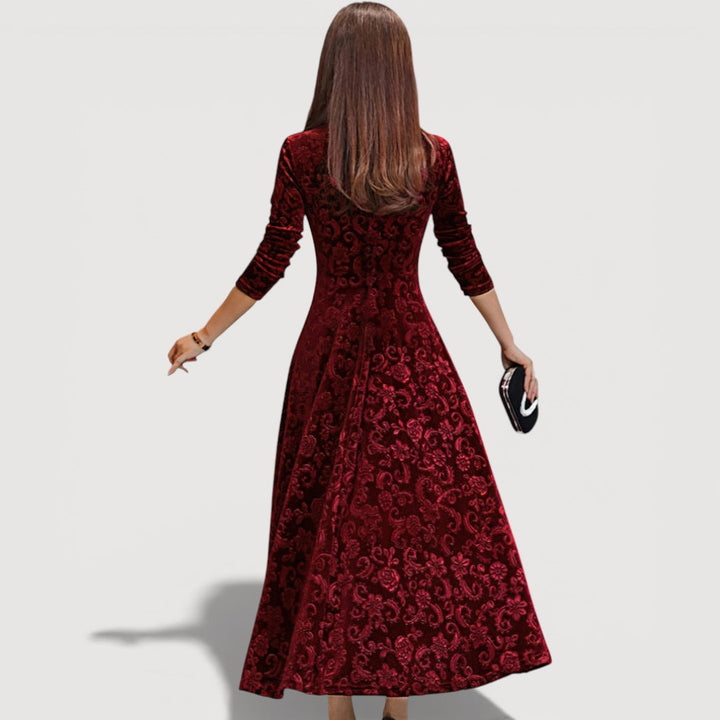 Jillian | Elegant Floral Dress