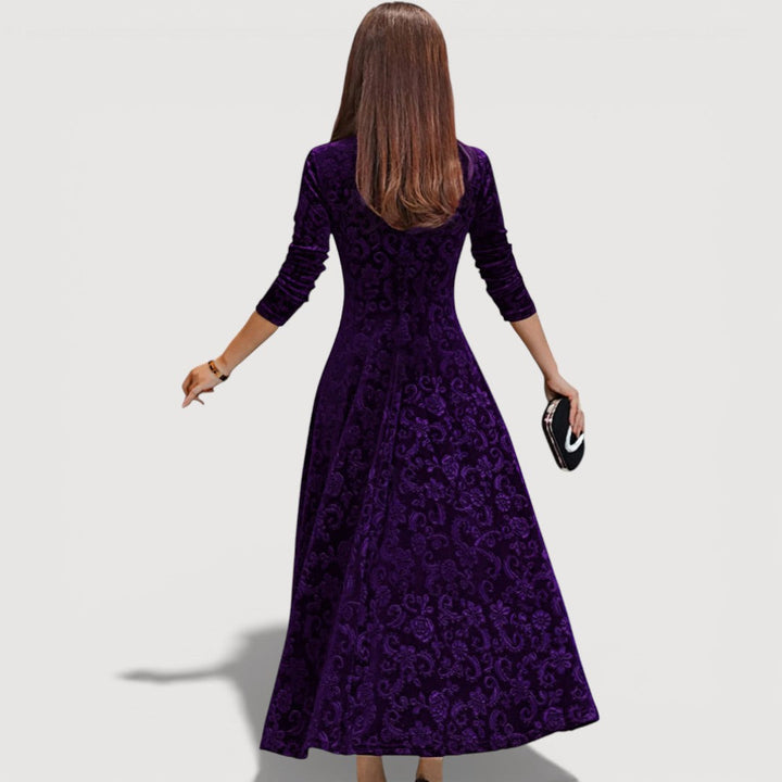 Jillian | Elegant Floral Dress