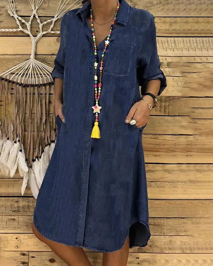 Sophie | Comfortable Denim Dress