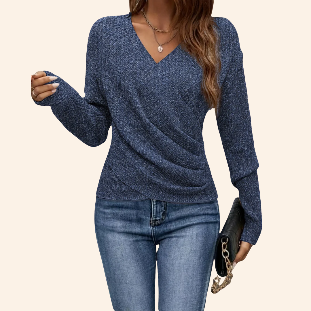 Jasmin | Elegant Top with V-Neck