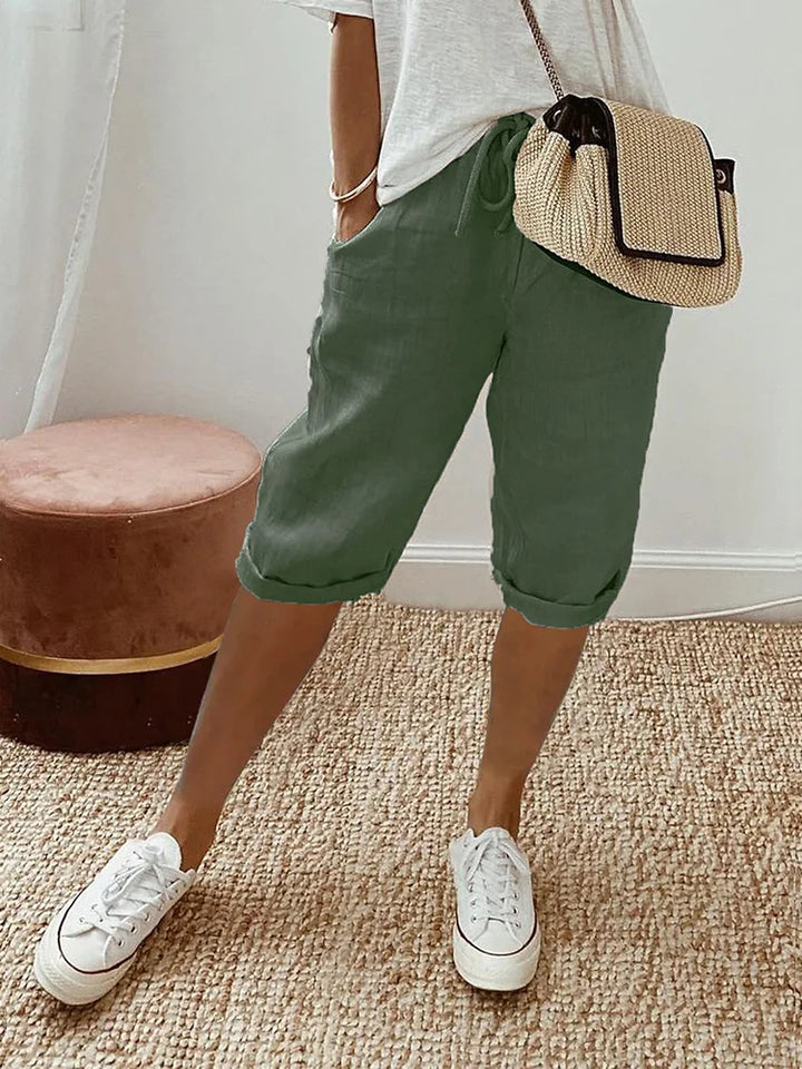 Michelle | Comfortable Cotton-Linen Pants