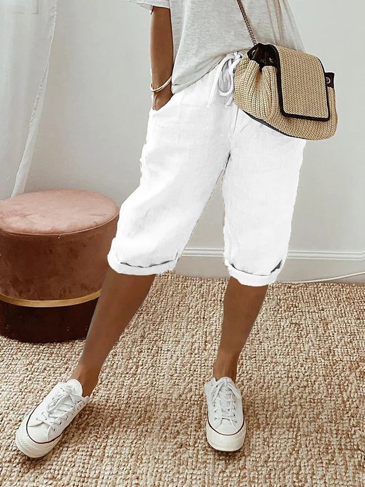 Michelle | Comfortable Cotton-Linen Pants