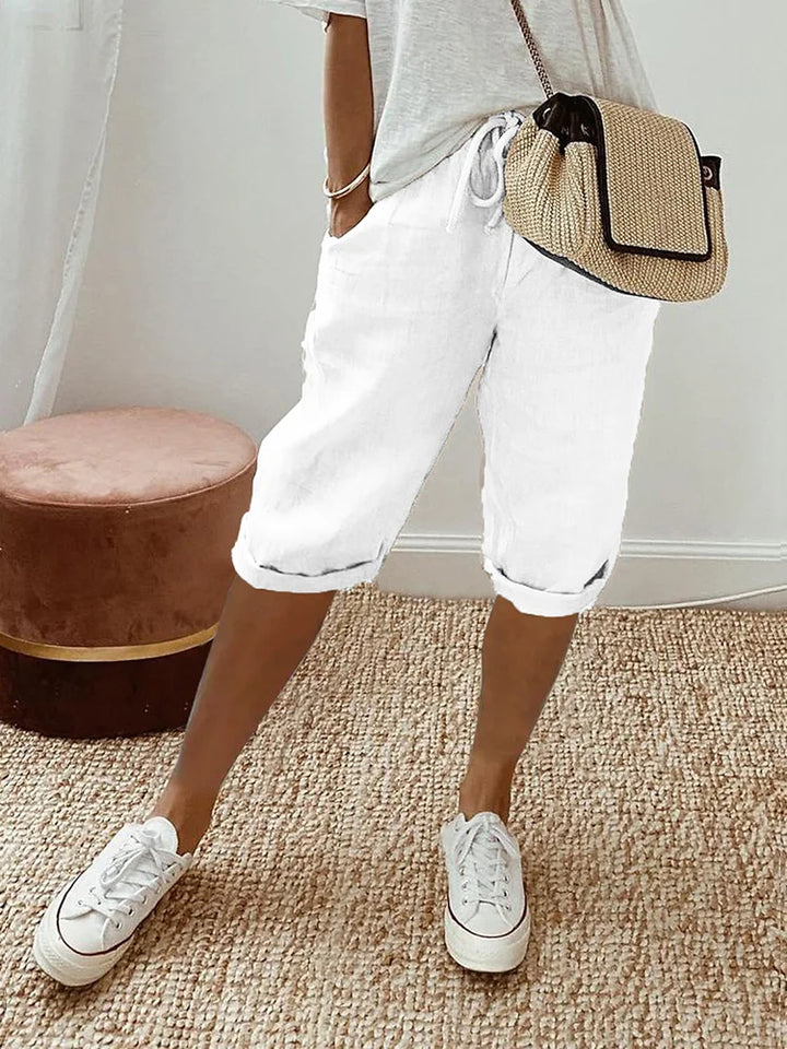 Michelle | Comfortable Cotton-Linen Pants