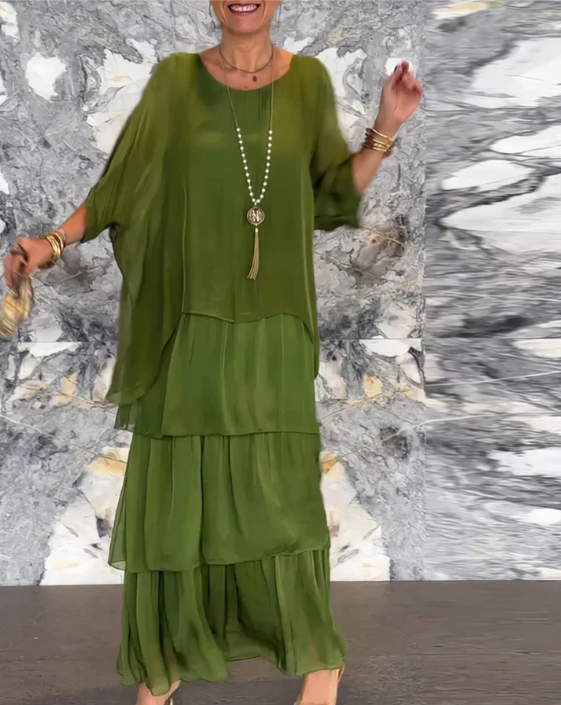 Lana | Elegant Flowing Maxi Dress