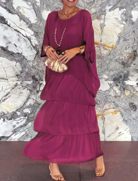 Lana | Elegant Flowing Maxi Dress