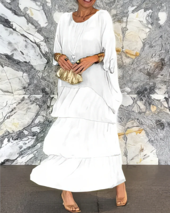 Lana | Elegant Flowing Maxi Dress