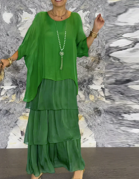 Lana | Elegant Flowing Maxi Dress