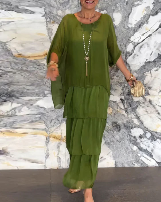 Lana | Elegant Flowing Maxi Dress