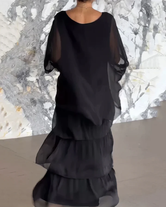 Lana | Elegant Flowing Maxi Dress