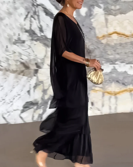 Lana | Elegant Flowing Maxi Dress