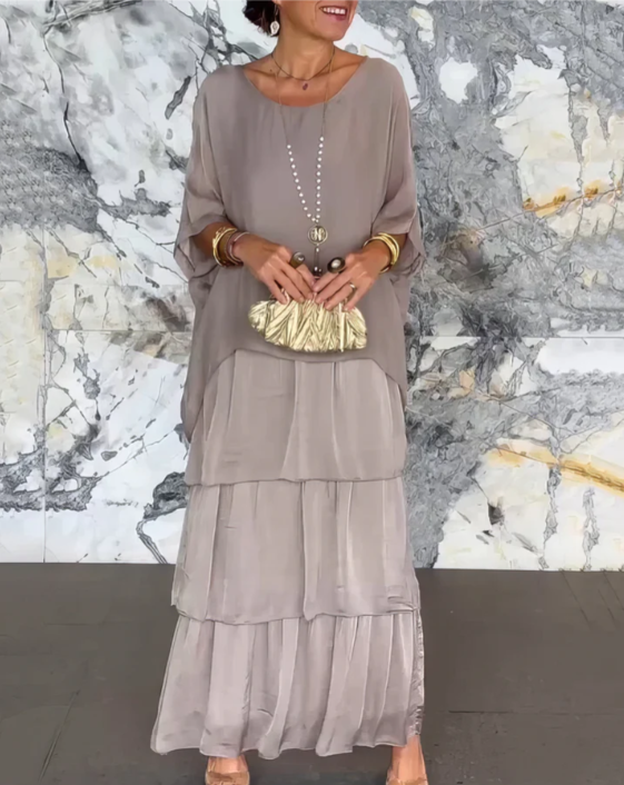 Lana | Elegant Flowing Maxi Dress