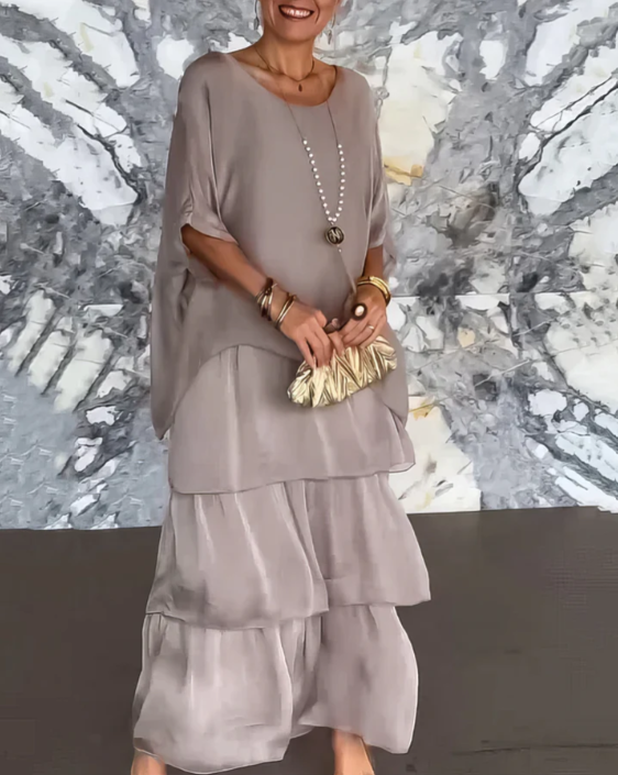 Lana | Elegant Flowing Maxi Dress