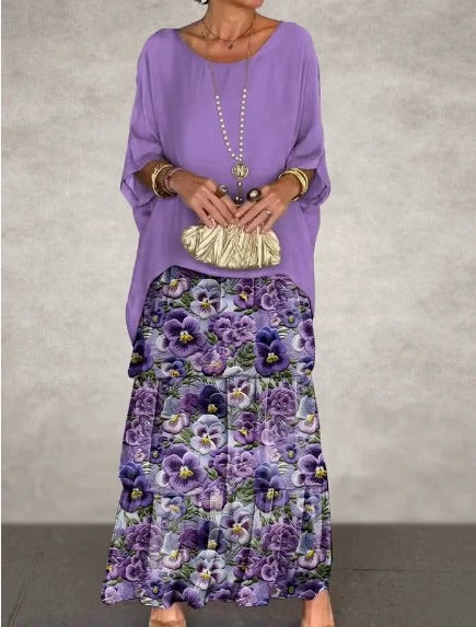 Lana | Elegant Flowing Maxi Dress