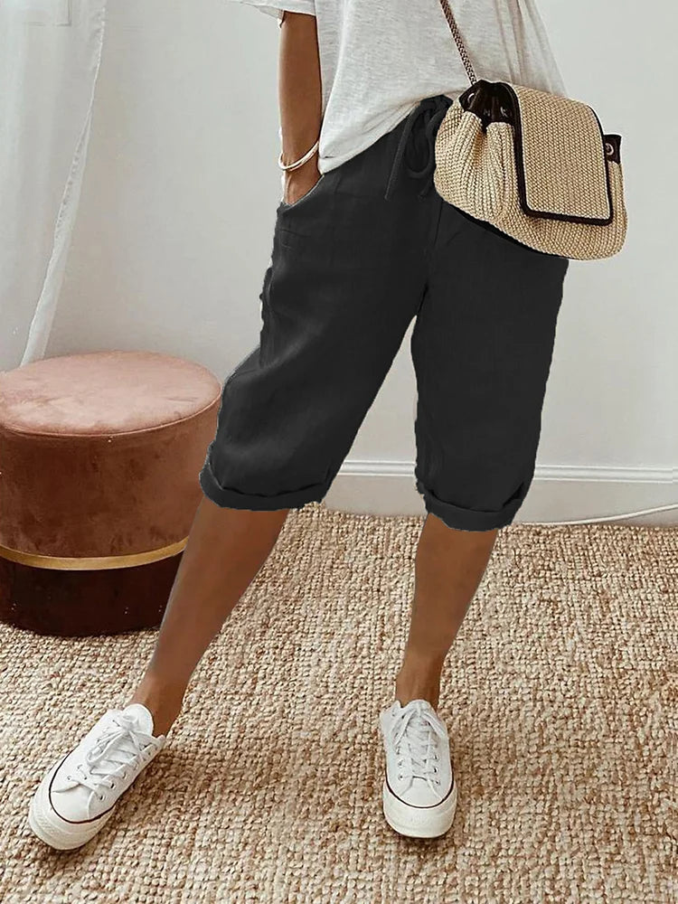 Michelle | Comfortable Cotton-Linen Pants