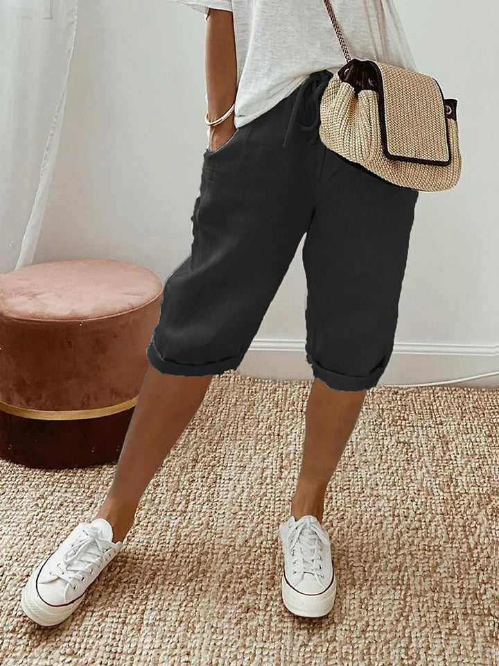 Michelle | Comfortable Cotton-Linen Pants