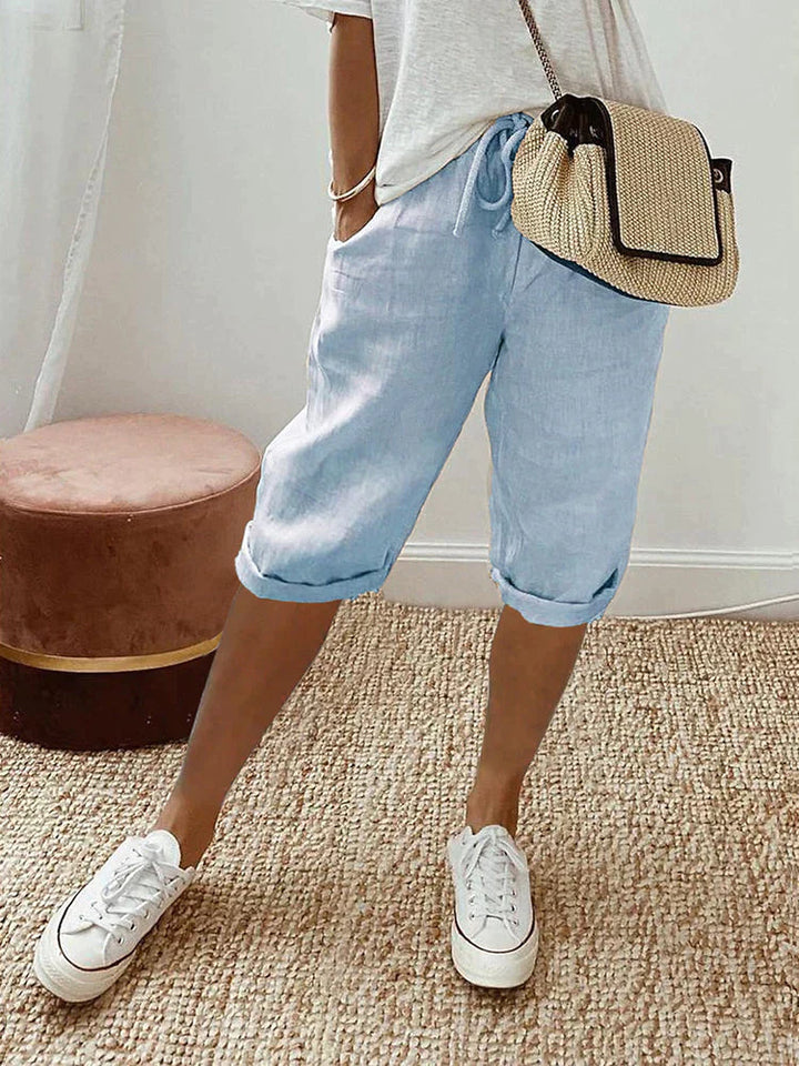 Michelle | Comfortable Cotton-Linen Pants